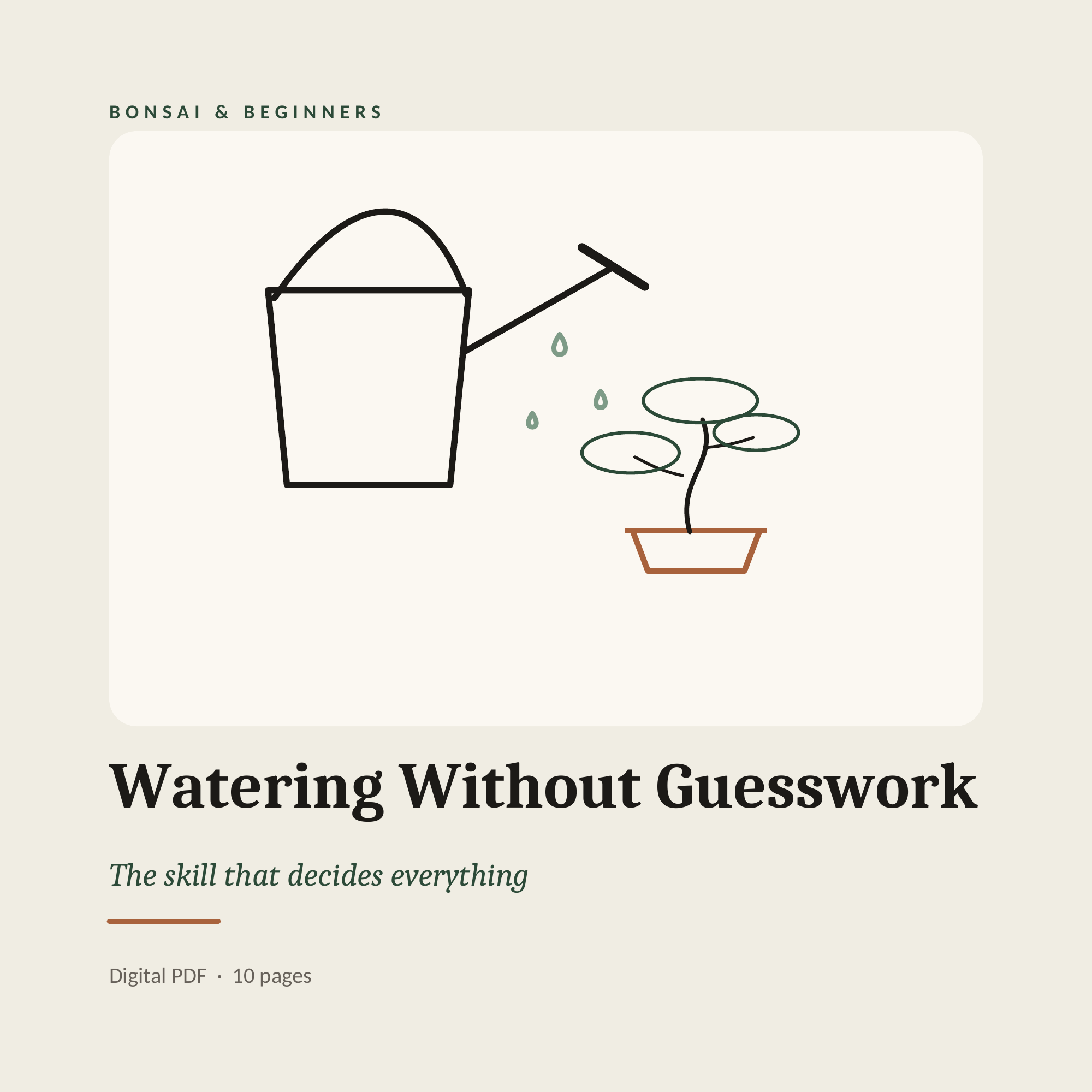 Watering Without Guesswork